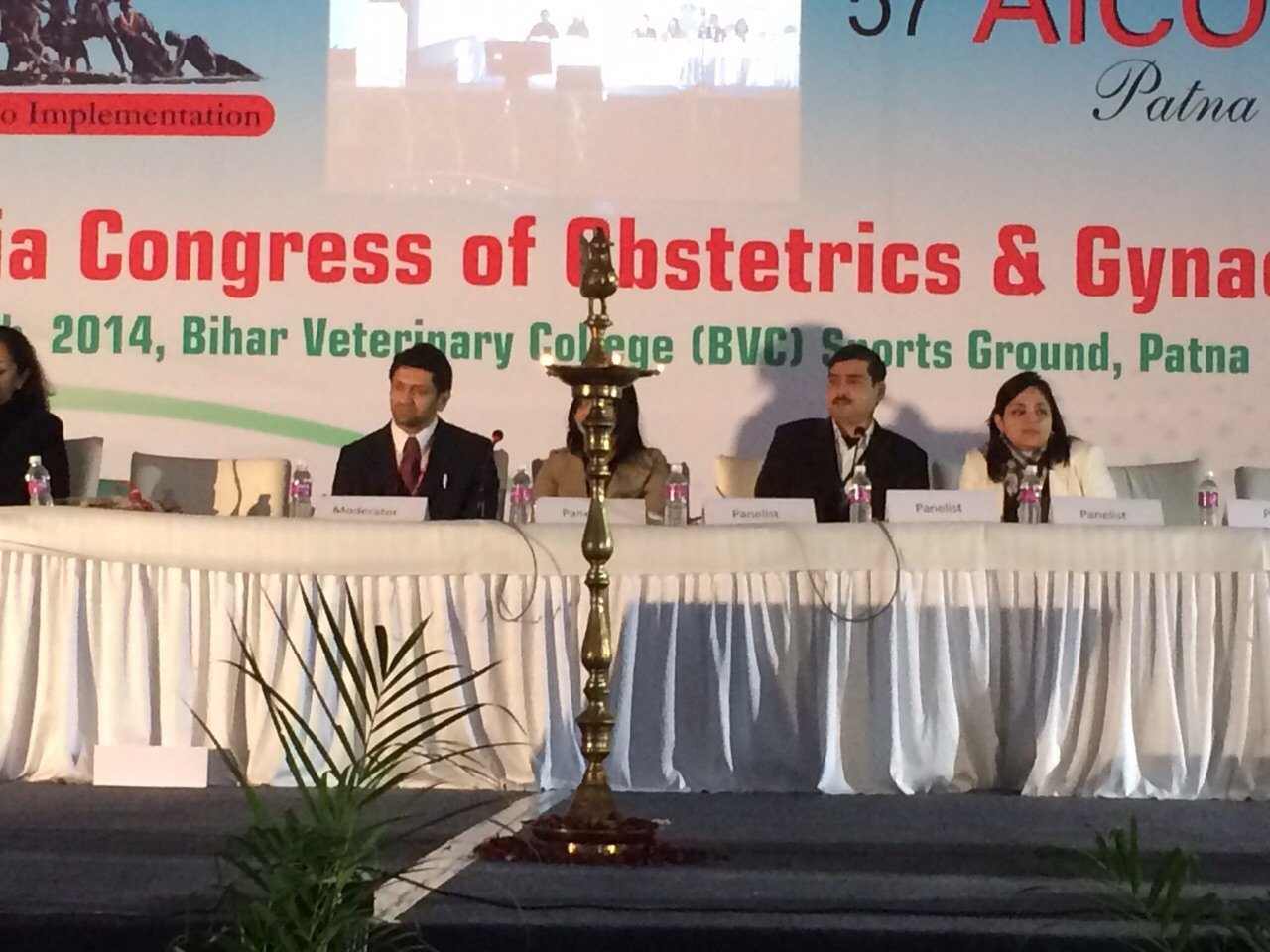 Federation of Obstetrics and Gynecological Society In India FOGSI in 2014 in Patna