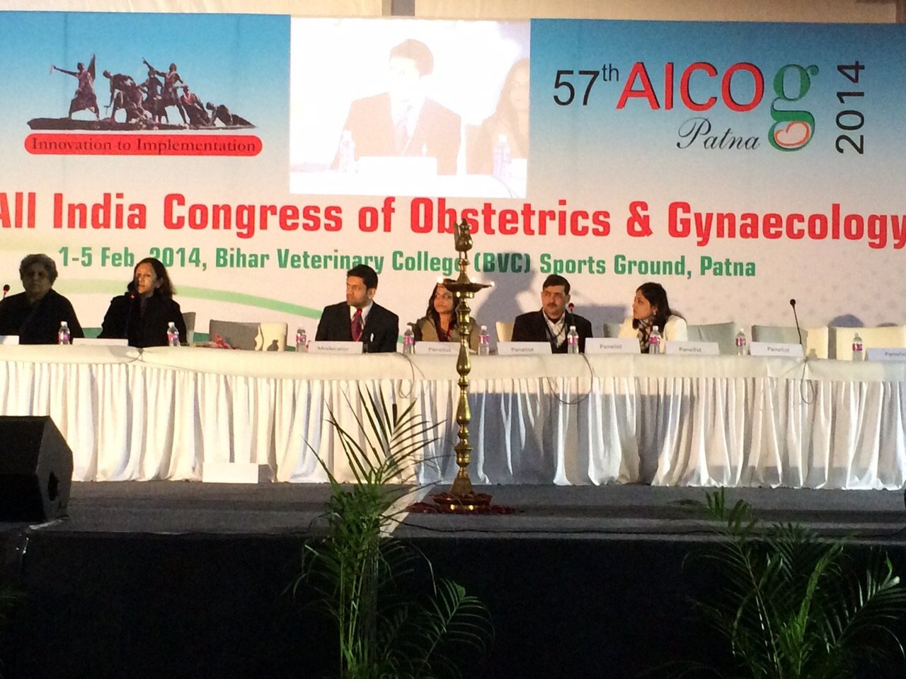 Federation of Obstetrics and Gynecological Society In India FOGSI in 2014 in Patna