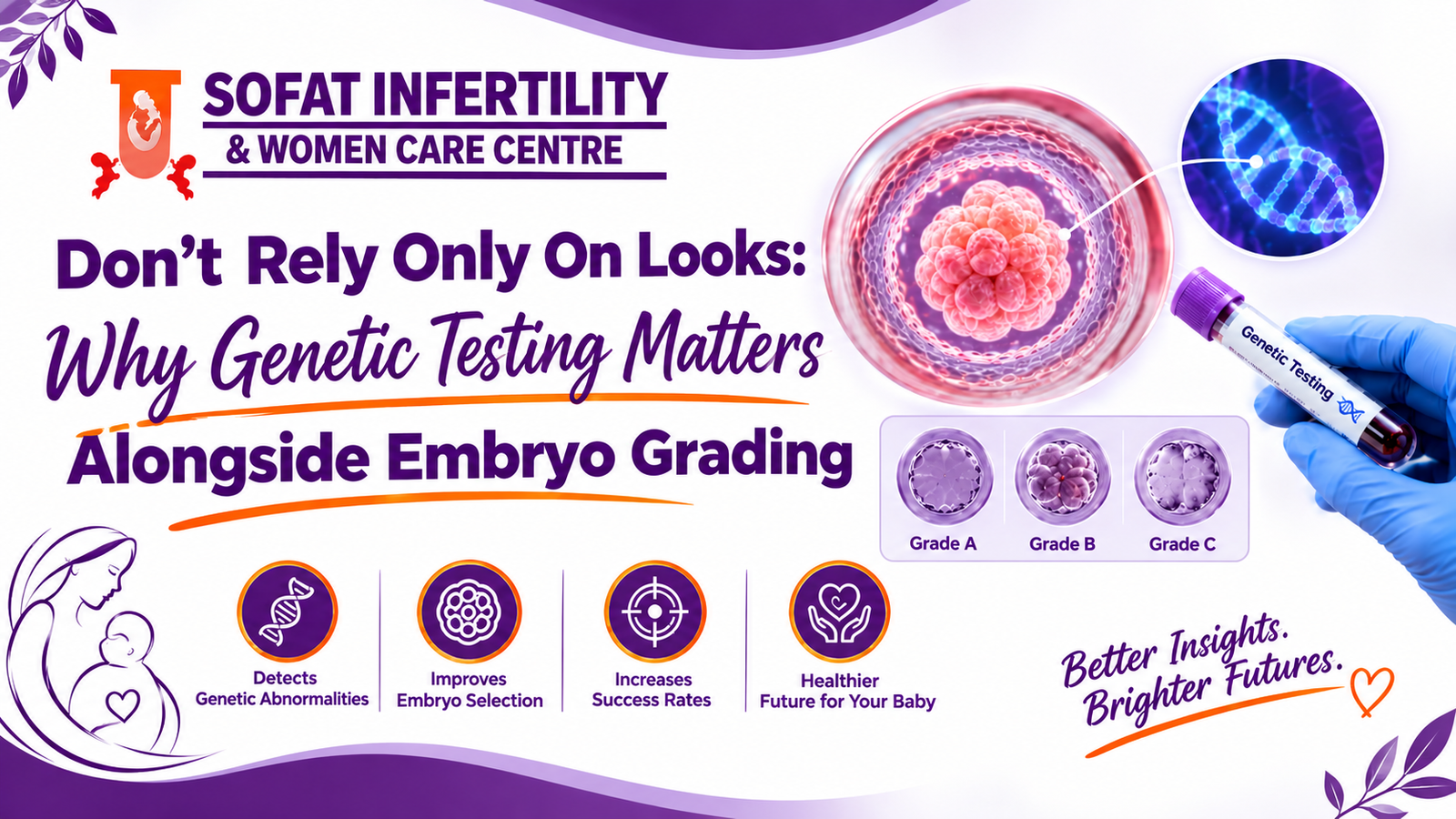 Don’t Rely Only On Looks: Why Genetic Testing Matters Alongside Embryo Grading