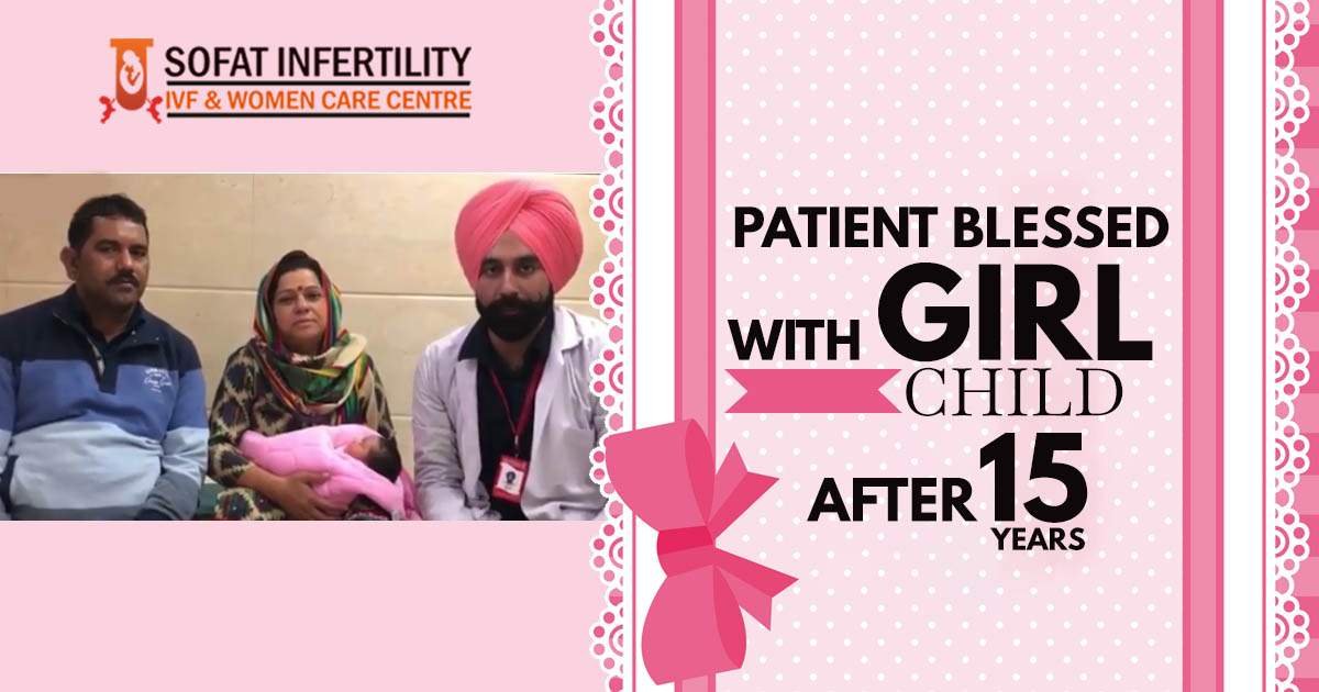 study of successful IVF treatment in India-birth of girl child after 15 years