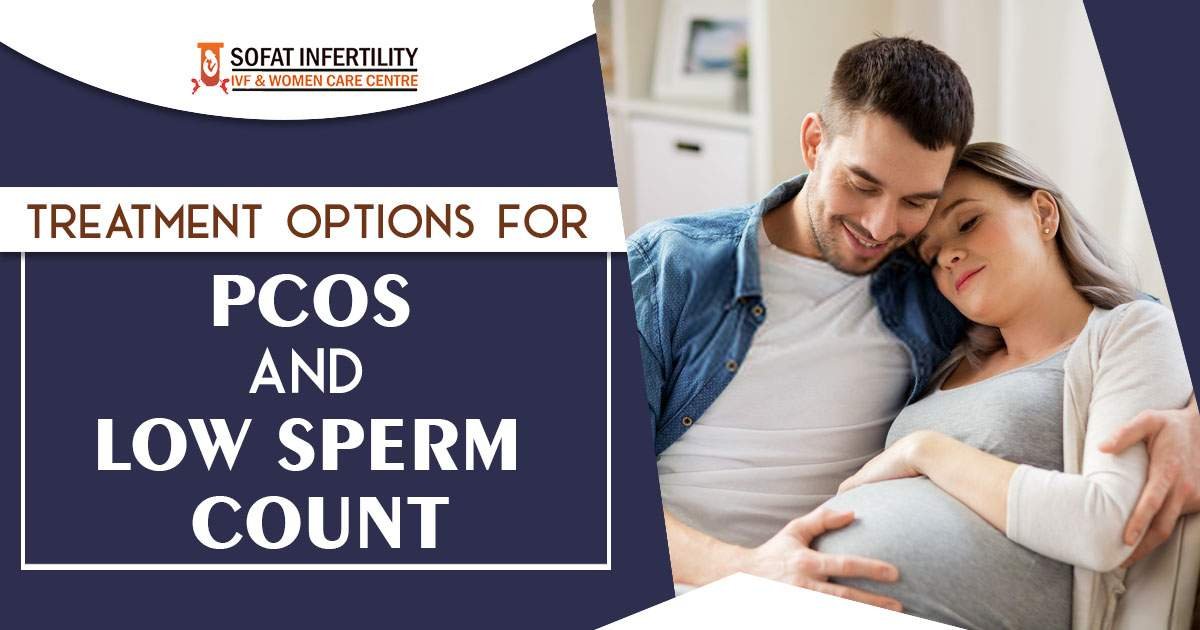 If I am suffering from PCOS and my husband has low sperm motility, then how to get pregnant?