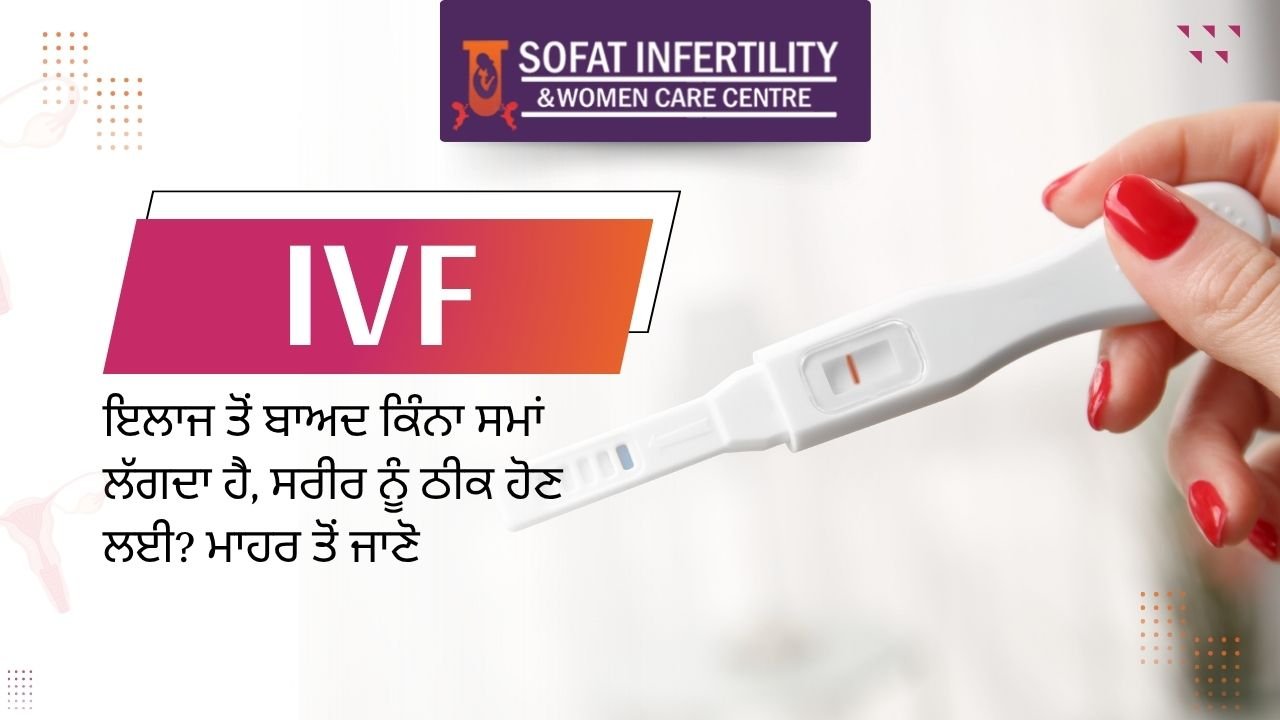 IVF ਇਲਾਜ ਤੋਂ ਬਾਅਦ ਕਿੰਨਾ ਸਮਾਂ ਲੱਗਦਾ ਹੈ, ਸਰੀਰ ਨੂੰ ਠੀਕ ਹੋਣ ਲਈ? ਮਾਹਰ ਤੋਂ ਜਾਣੋ