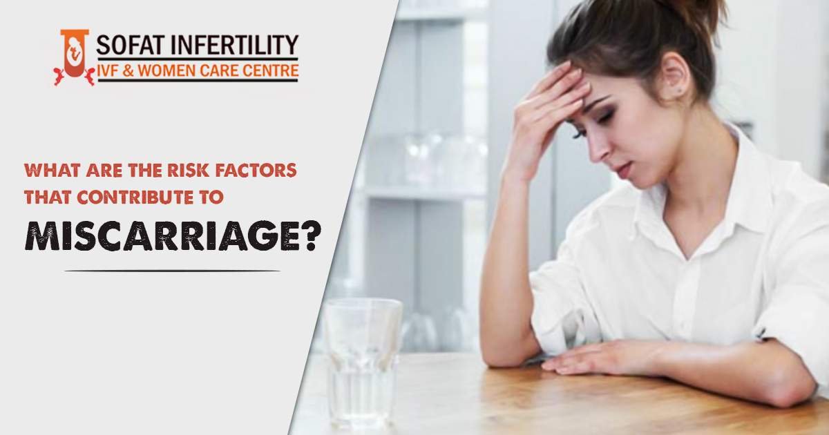 What are the risk factors that contribute to miscarriage?
