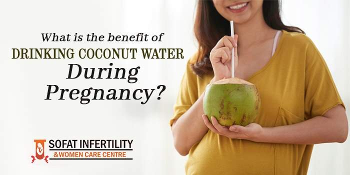 What is the benefit of drinking coconut water during pregnancy?